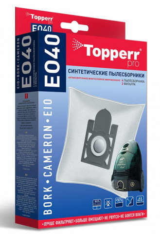 Topperr EO 40 пылесборники (4 штуки) EIO, Cameron