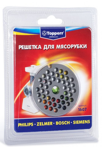 Topperr 1607 решетка для мясорубок 4,5 мм