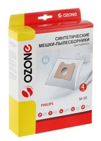 Ozone micron M-10 пылесборники (4 штуки) Philips