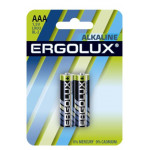 Ergolux LR03 bl2 батарейки