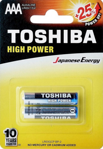 Toshiba LR03-2BL AAA батарейки