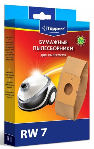 Topperr RW 7 пылесборники (5 штук ) Rowenta