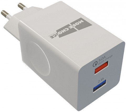 More choice NC55QCa 3.0A White 2USB Type-C зарядное устройство