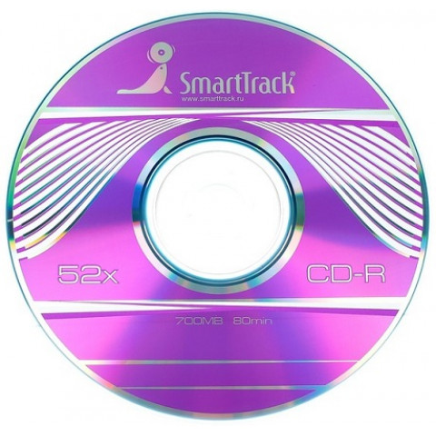 Smart CD-R 700Mb 48-52* компакт-диск с конвертом