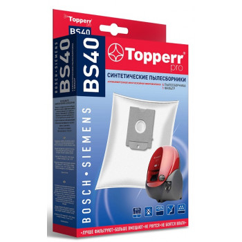 Topperr BS 40 пылесборники (4 штуки+1 фильтр) Bosch