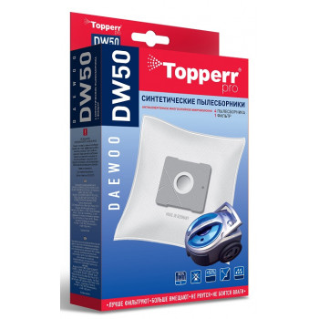 Topperr DW 50 пылесборники (4 штуки + 1 фильтр) Daewoo