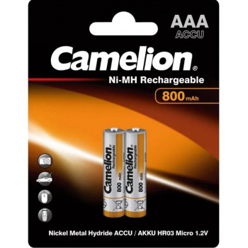 Camelion R03 800mAh bl2 аккумуляторы