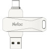 Netac USB3.0+TypeC 32Gb U782 флешка