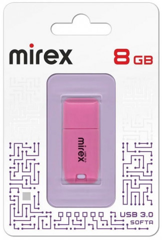 Mirex USB3.0 8Gb Softa Pink флешка