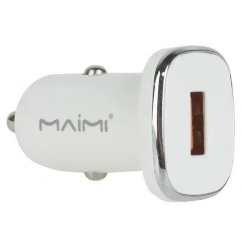 Maimi CC112 18W White 1USB зарядное устройство