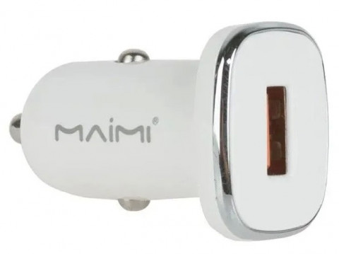 Maimi CC112 18W White 1USB зарядное устройство