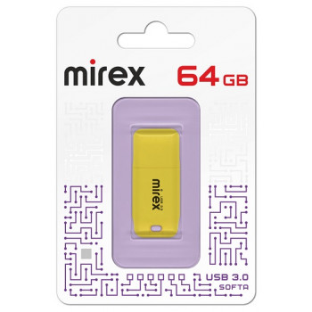 Mirex USB3.0 64Gb Softa Yellow флешка