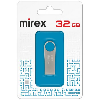 Mirex USB3.0 32Gb Keeper Steel флешка