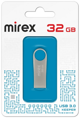 Mirex USB3.0 32Gb Keeper Steel флешка