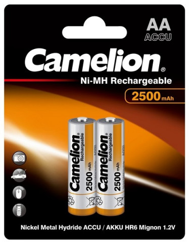 Camelion R6 2500mAh bl2 аккумуляторы